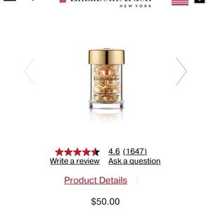 NEW！elizabeth arden Advanced Ceramide Capsules Daily Youth Restoring Serum